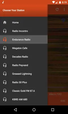 Radio Fifties Free android App screenshot 0