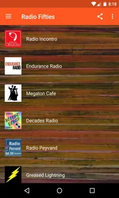 Radio Fifties Free android App screenshot 3